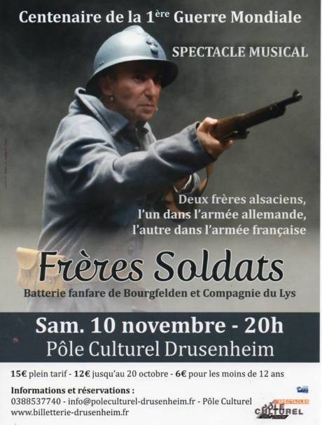 Affiche Frères Soldats